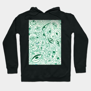 Green eyes Hoodie